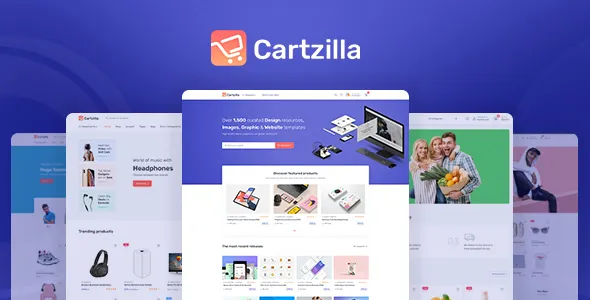 Cartzilla - Digital Marketplace & Grocery